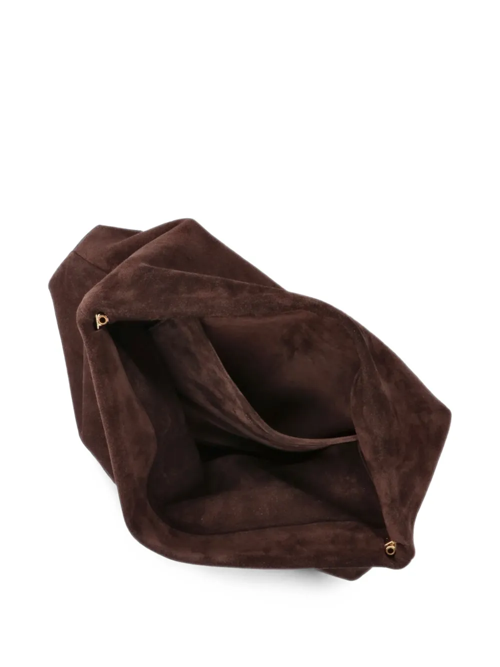 Nili Lotan Suède clutch Bruin