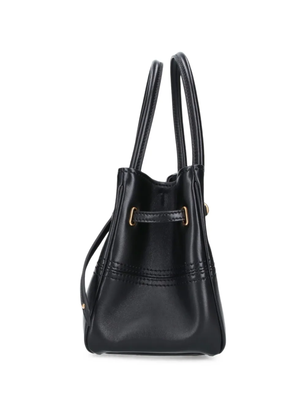 Chloé Kleine Paddington leren shopper met hangslot Zwart