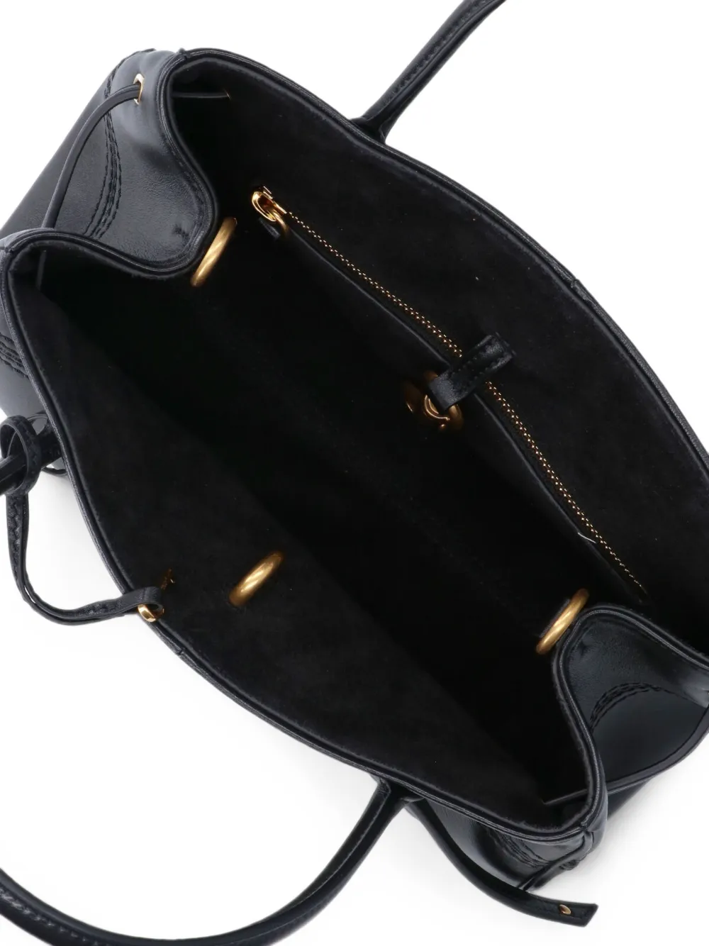 Chloé Kleine Paddington leren shopper met hangslot Zwart
