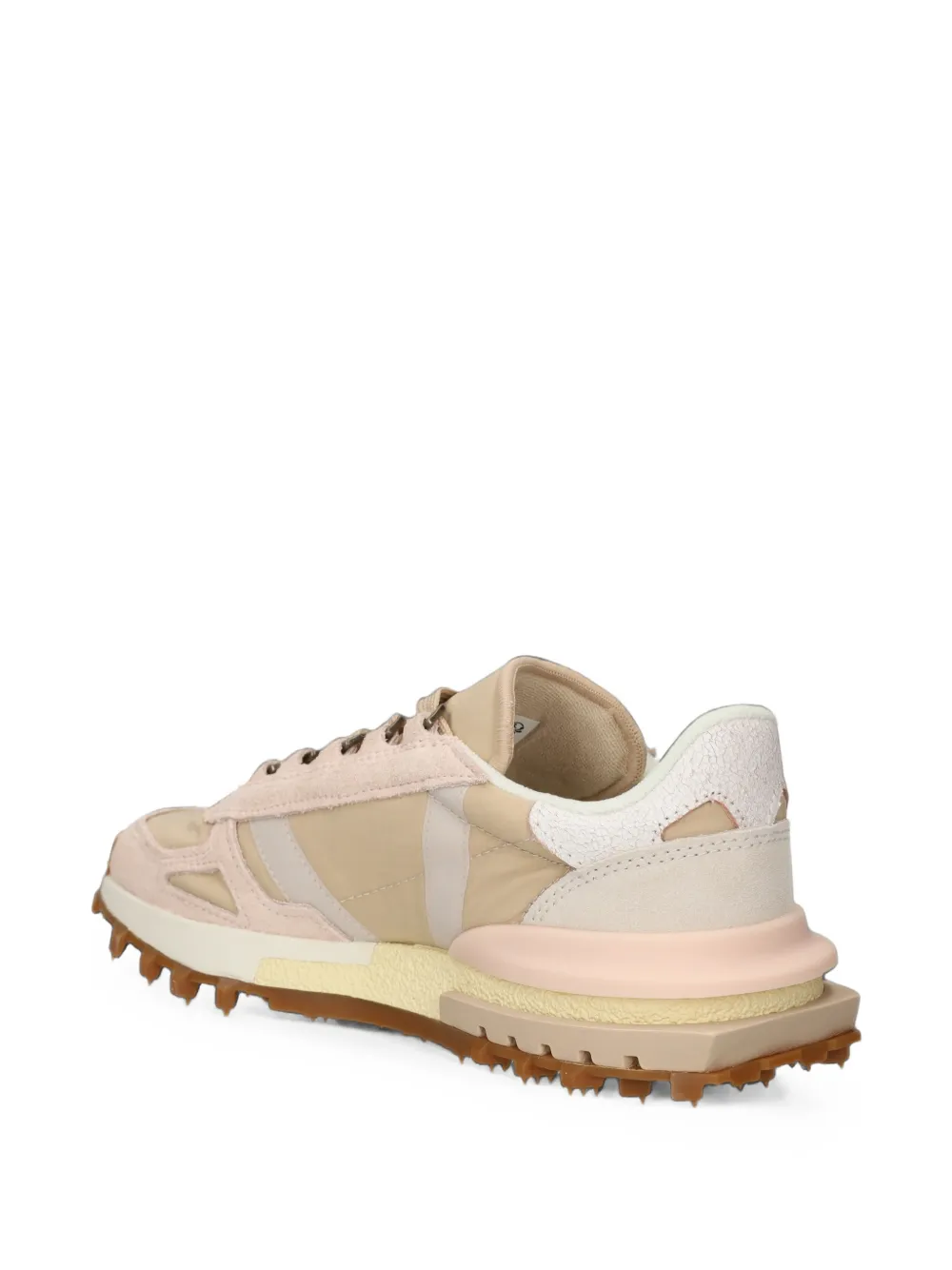 Lacoste Elite Active panelled sneakers Roze