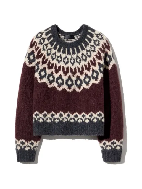 Nili Lotan Isaline Fair Isle cashmere sweater