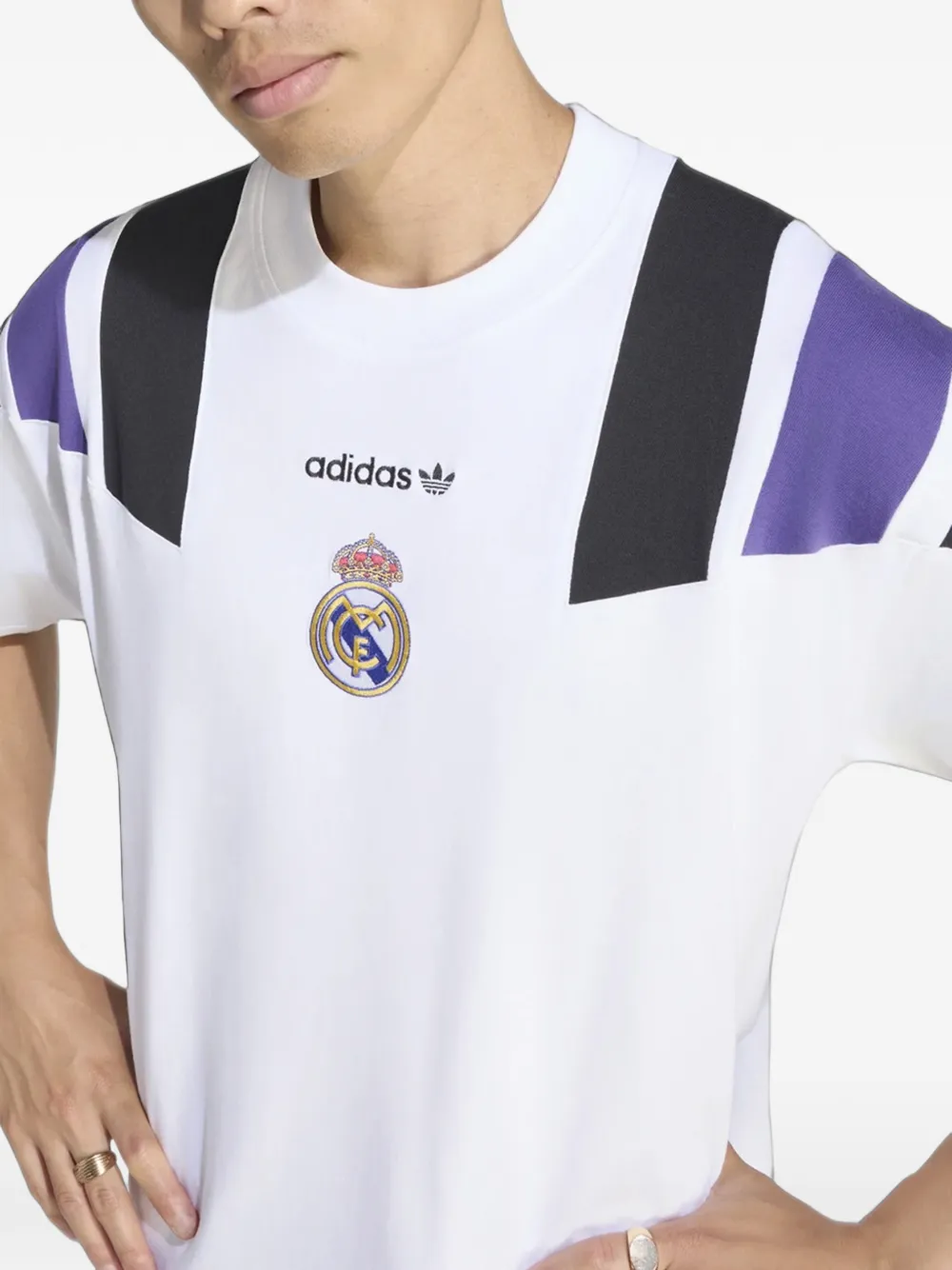 adidas Real Madrid EQT T-shirt Wit