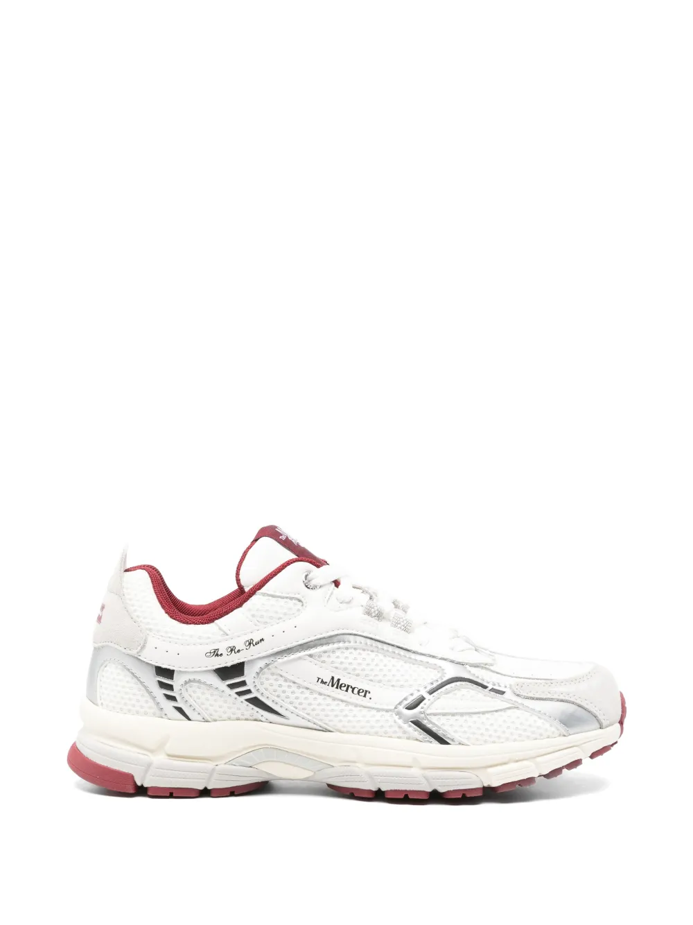 The Mercer Brand The Re-Run panelled mesh sneakers
