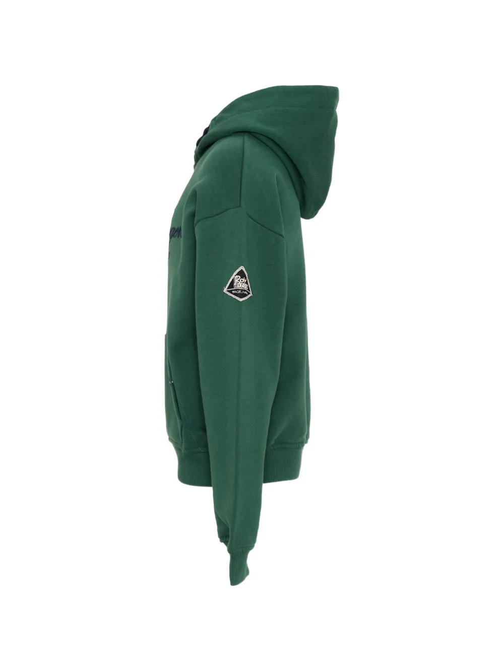 Roy Rogers Kids logo-embroidered hoodie Groen