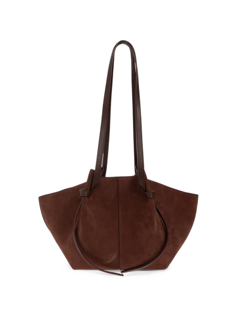 Yuzefi Medium Mochi suède shopper Bruin