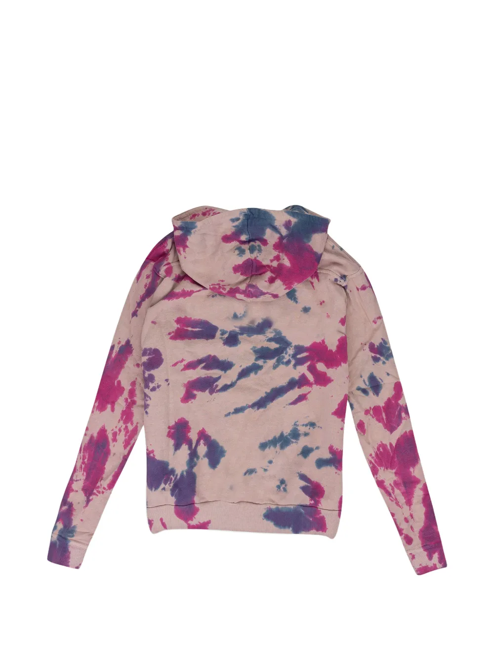 RHUDE Hoodie met tie-dye print Roze