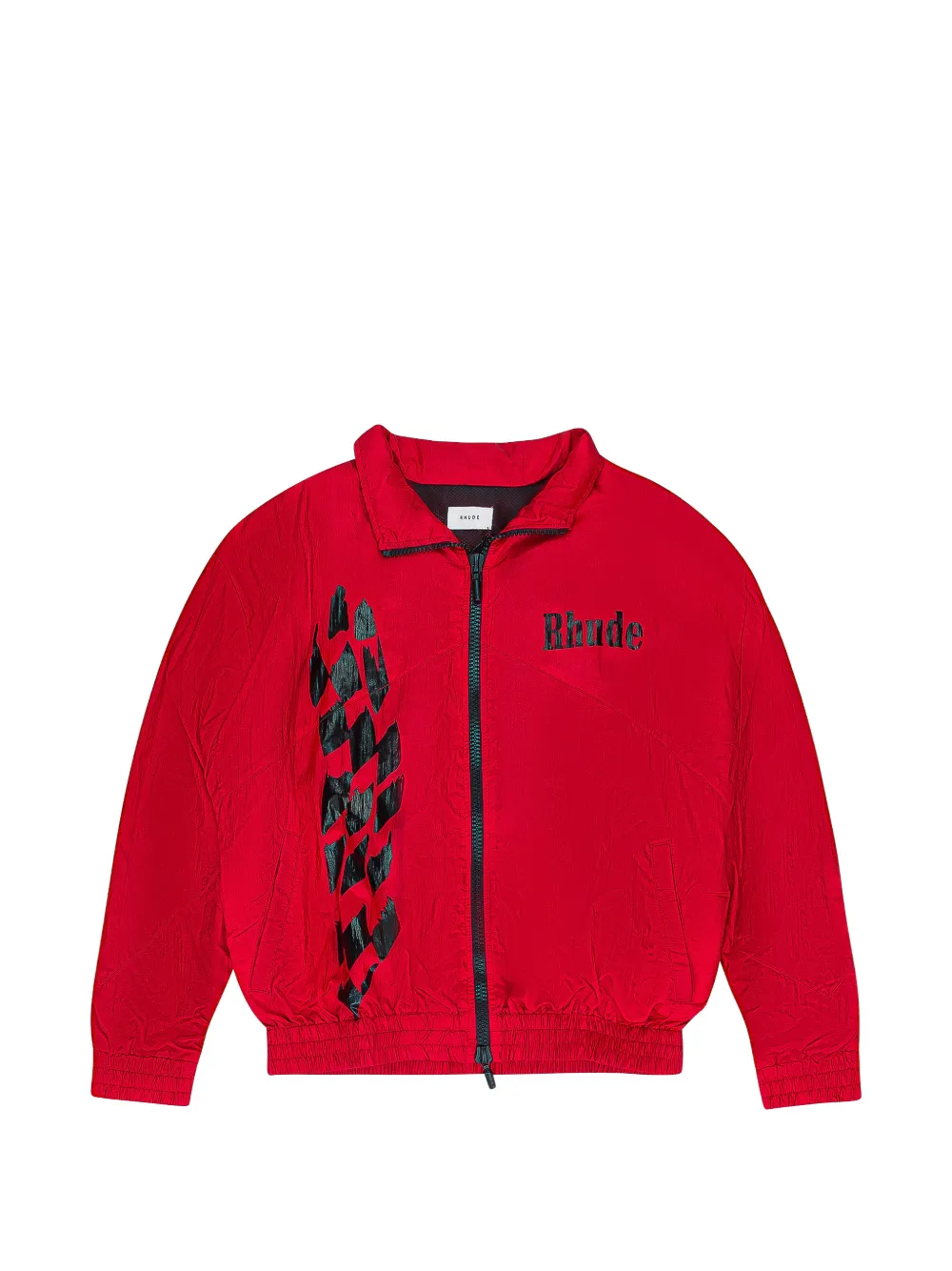 RHUDE logo-print track jacket | rojo | Image 1