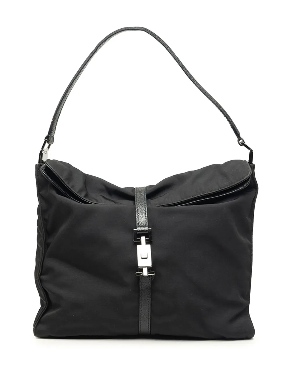 Gucci Pre-Owned 2000-2015 Nylon Jackie shoulder bag - Nero