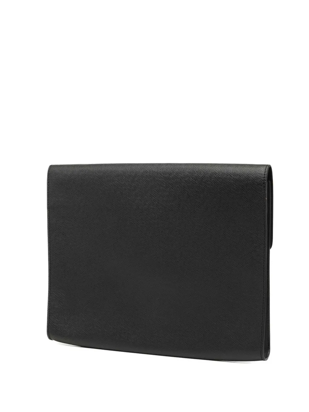 Louis Vuitton Pre-Owned 2004 Taiga Minuto clutch Zwart