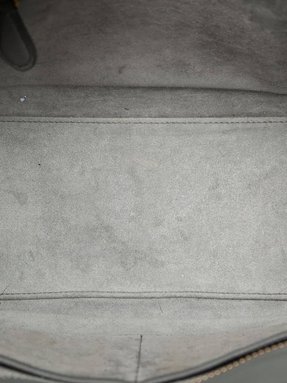 Celine Pre-Owned 2019 Luggage kalfsleren mini-shopper Grijs