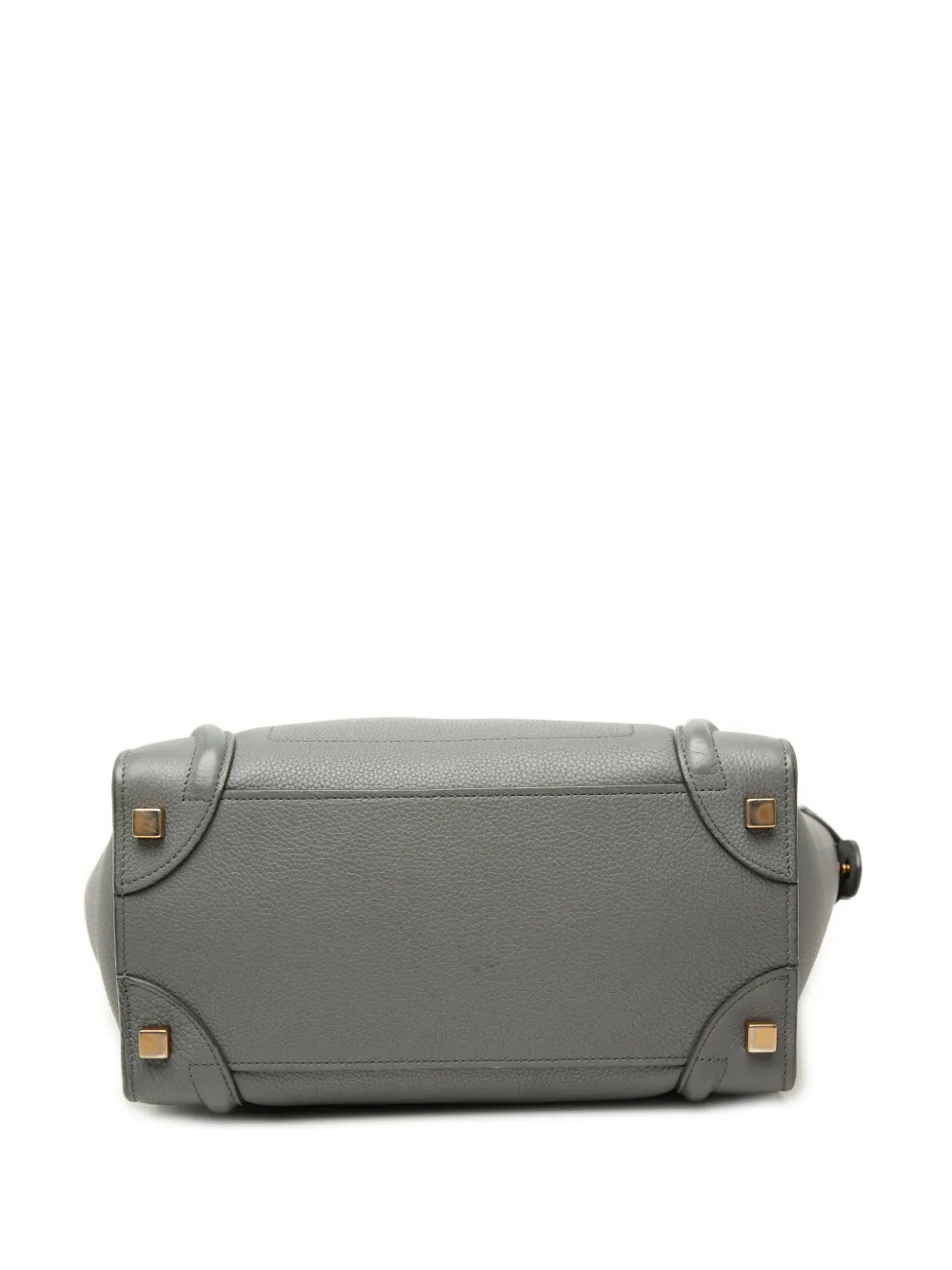 Celine Pre-Owned 2019 Luggage kalfsleren mini-shopper Grijs