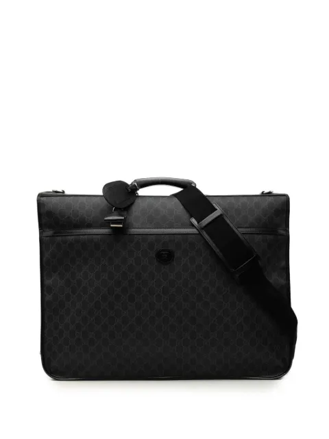 Gucci Pre-Owned 2016-2026 GG Supreme Retro Interlocking G Garment Bag travel bag