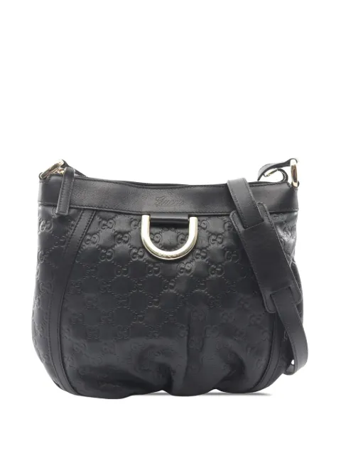 Gucci Pre-Owned 2000-2015 Guccissima Abbey D Ring crossbody bag