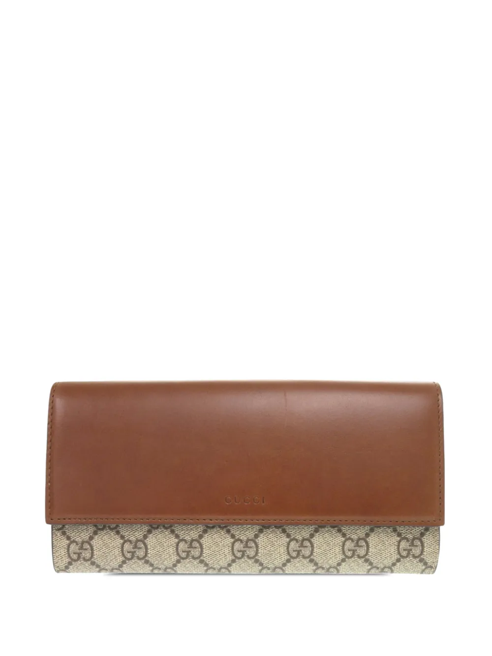 Gucci Pre-Owned 2000-2015 GG Supreme Wallet long wallets - Toni neutri