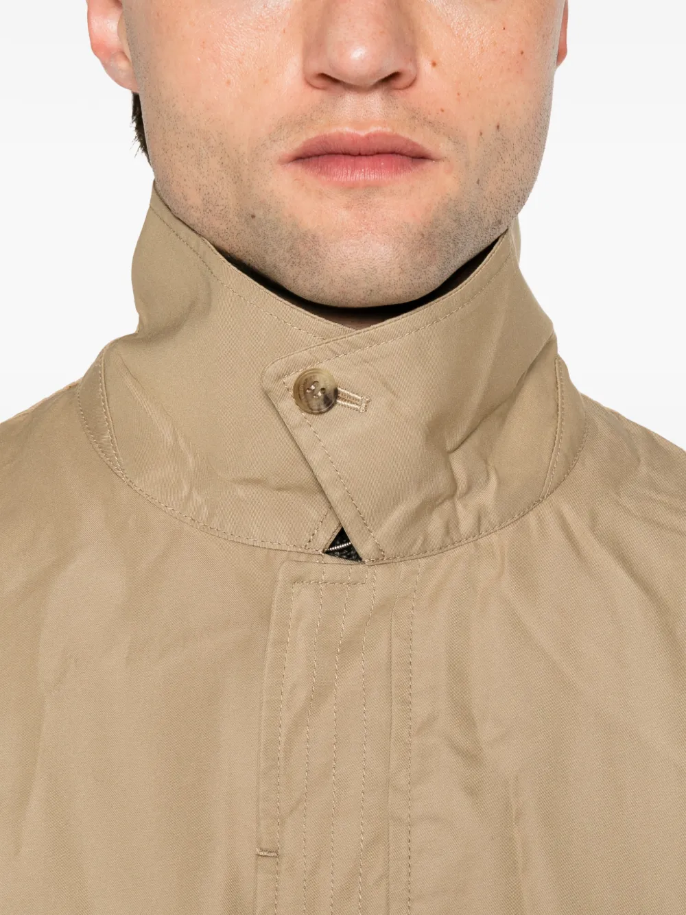 Comme des Garçons Homme Jas met knoopmanchetten en ceintuur Beige