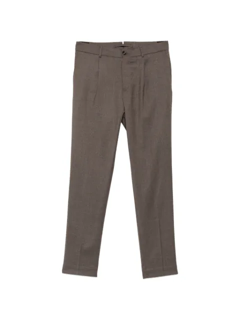 Incotex pantalones tapered con pinzas