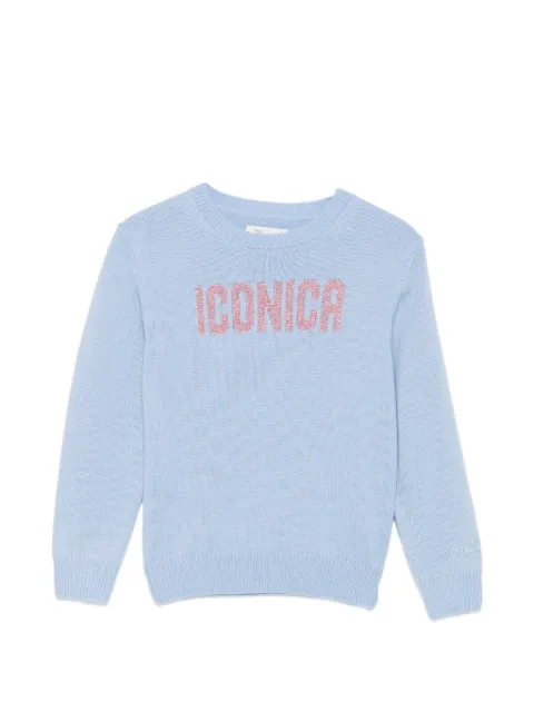 MC2 Saint Barth Kids Princess Iconica intarsia-knit sweater