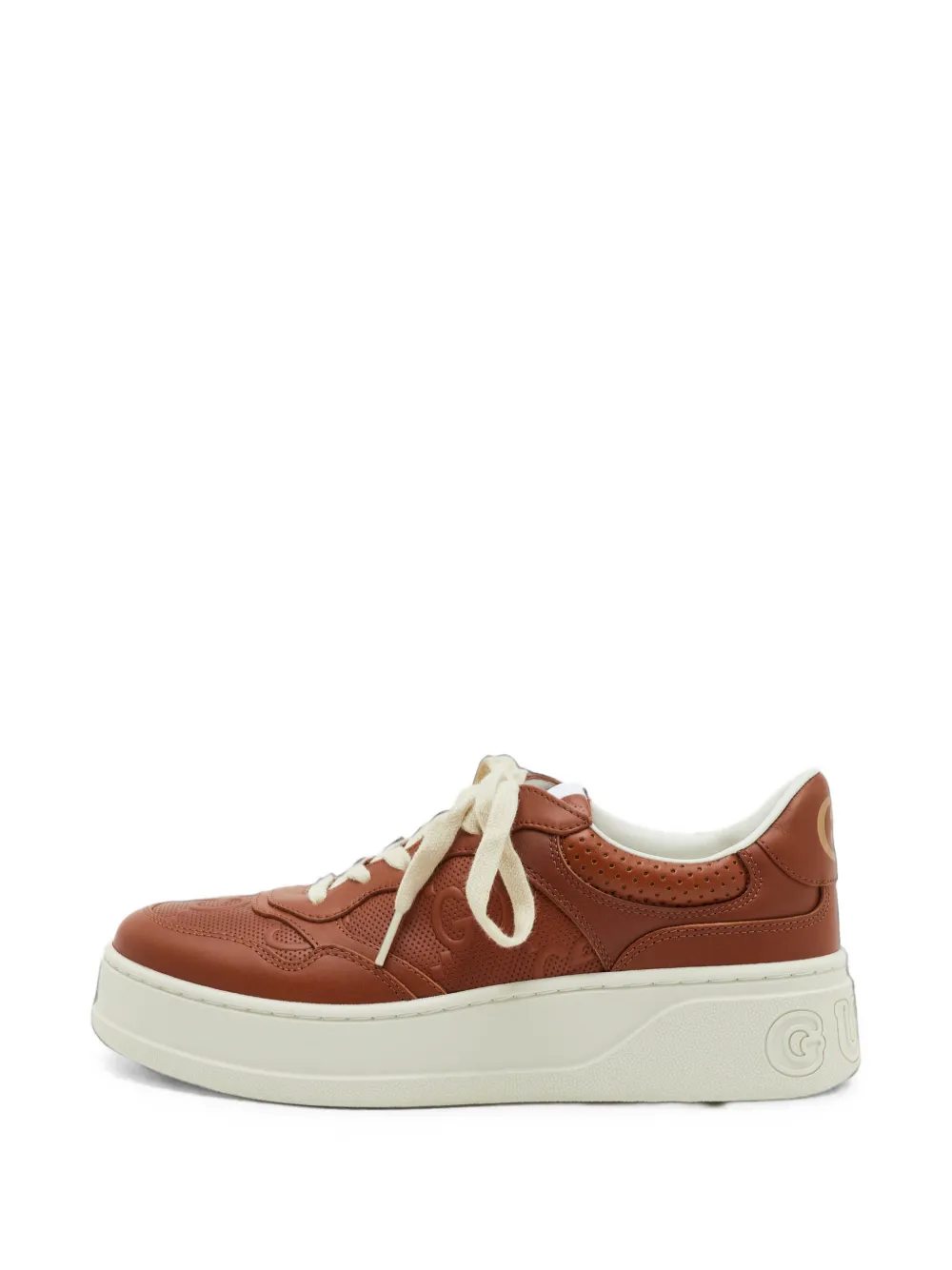 Gucci Pre-Owned Chunky B Jumbo GG Sneakers - Braun