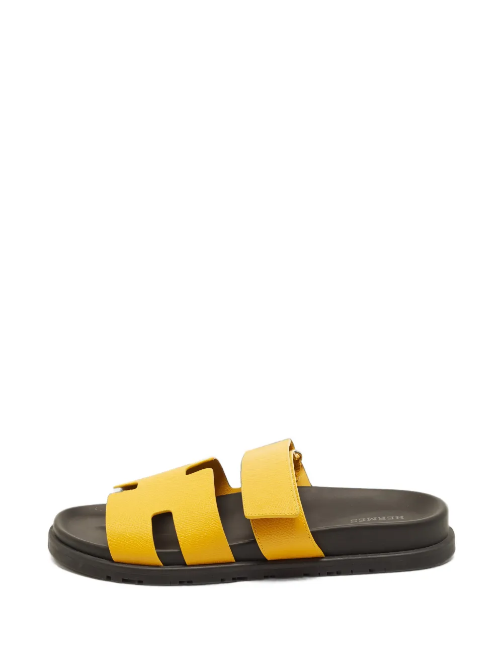 Hermès Pre-Owned Chypre touch-strap sandals - Giallo