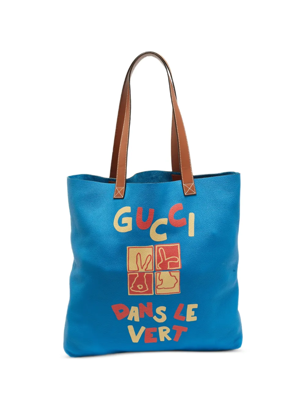 Gucci Pre-Owned Dans Vert Tote Bag - Blau