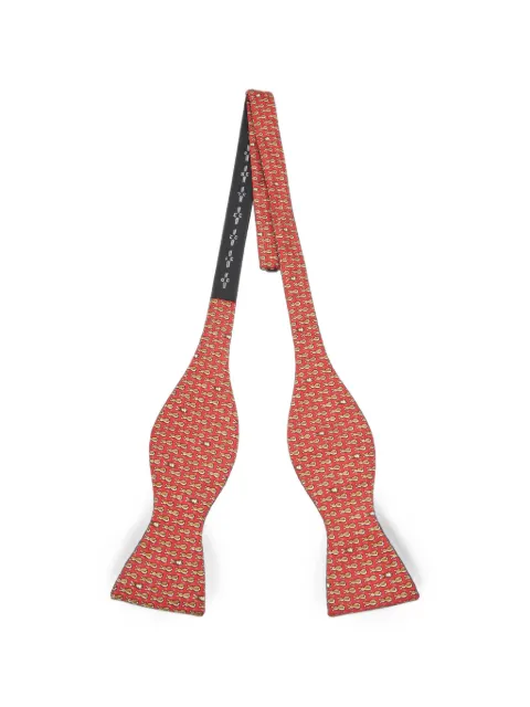 Hermès Pre-Owned printed silk bow tie
