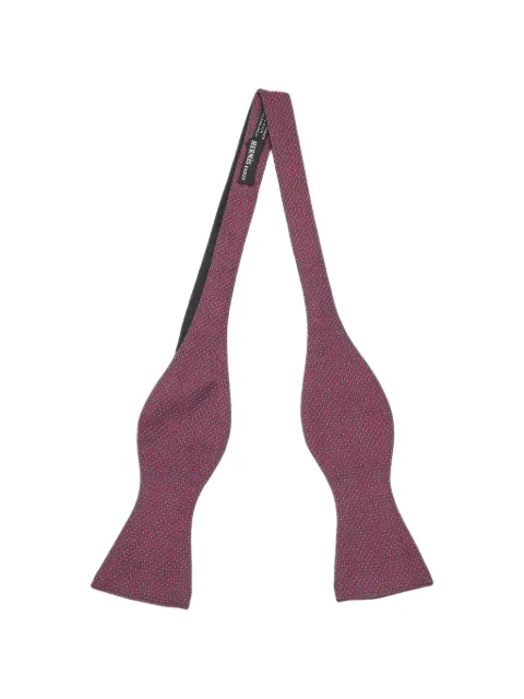 Hermès Pre-Owned jacquard-pattern self-tie bow tie