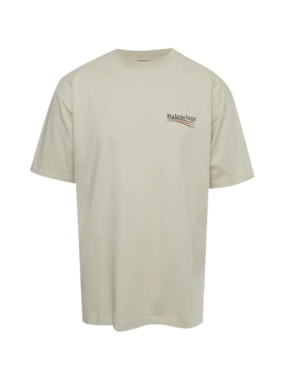 Balenciaga Pre-Owned oversized-fit T-shirt - Verde