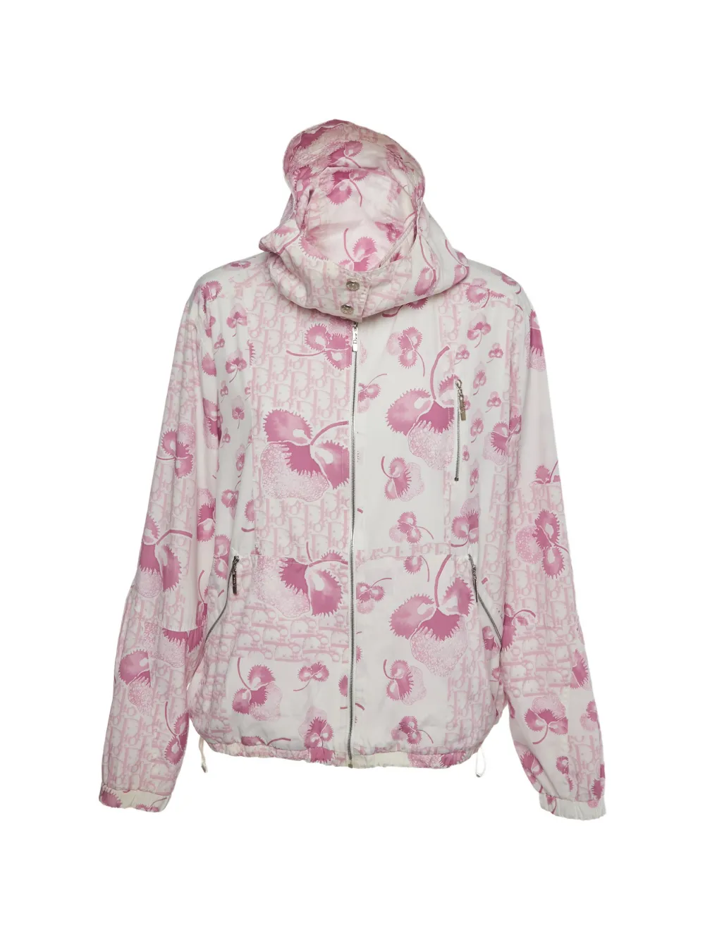 Christian Dior Pre-Owned veste Diorissimo à fleurs - Blanc Christian Dior Pre-Owned veste Diorissimo à fleurs - Blanc