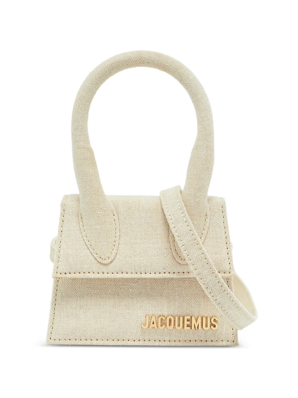 Jacquemus Pre-Owned mini Le Chiquito mini handbag - Neutrals
