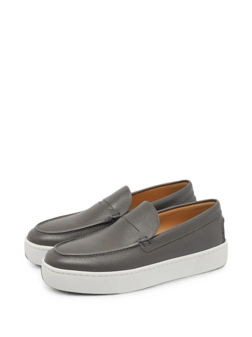 Christian Louboutin Pre-Owned Paqueboat slip-on sneakers – Grey