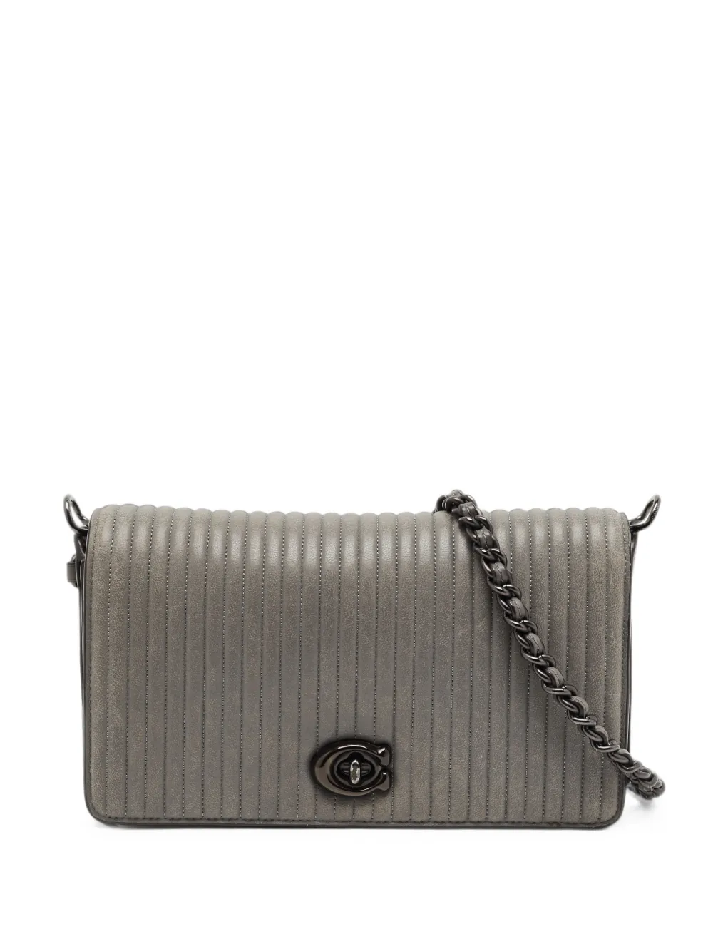 Coach Vintage Dinky quilted shoulder bag - Grey