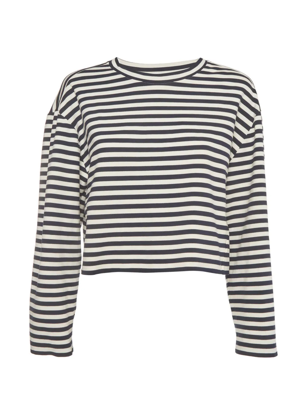 Maje t-shirt Breton rayé - Blanc