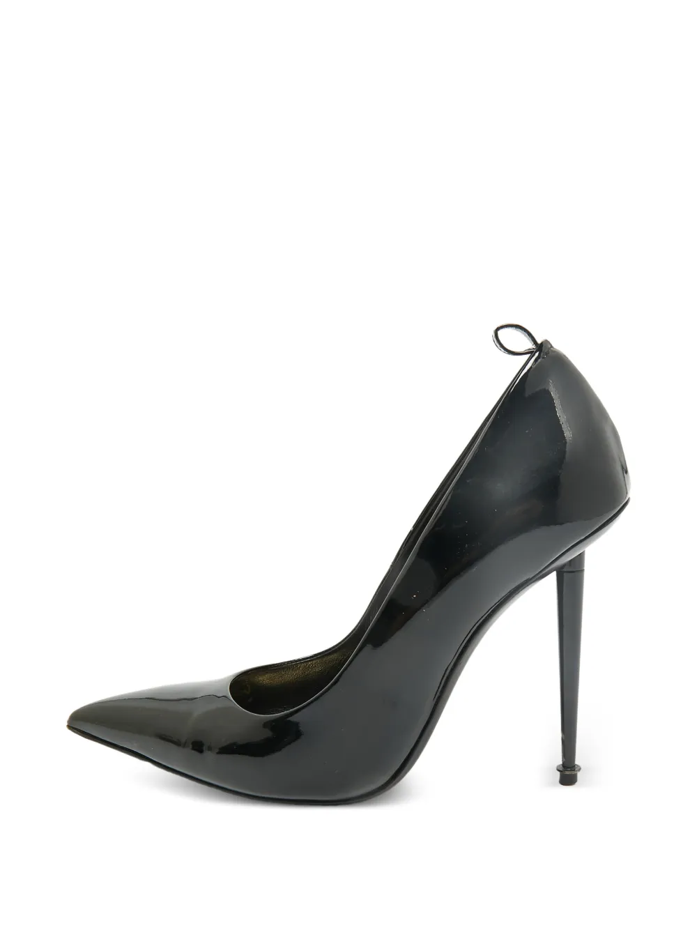 Tom Ford Vintage Padlock Pumps mit spitzer Kappe - Schwarz