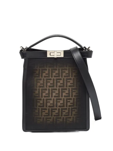 Fendi Pre-Owned 2023 Peekaboo X Lite Fit ombre tote bag