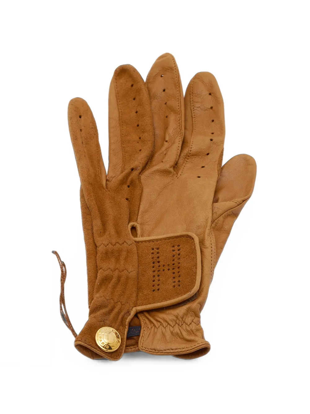 Hermès Pre-Owned Swing leather golf gloves - Toni neutri