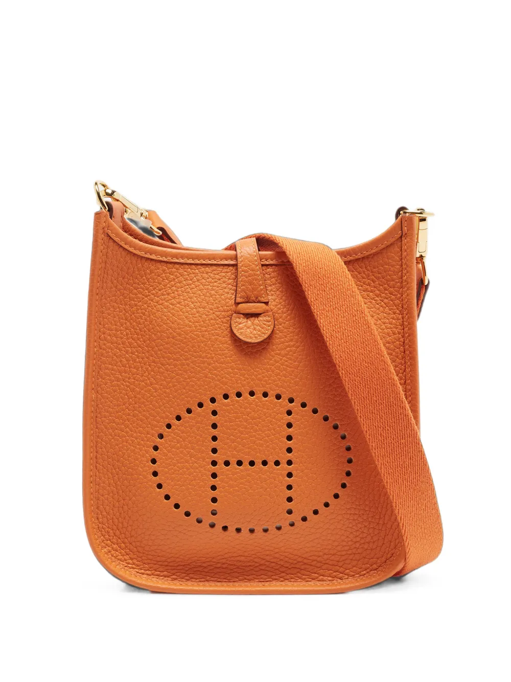 Hermès Pre-Owned 2023 TPM Evelyne crossbody bag - Arancione