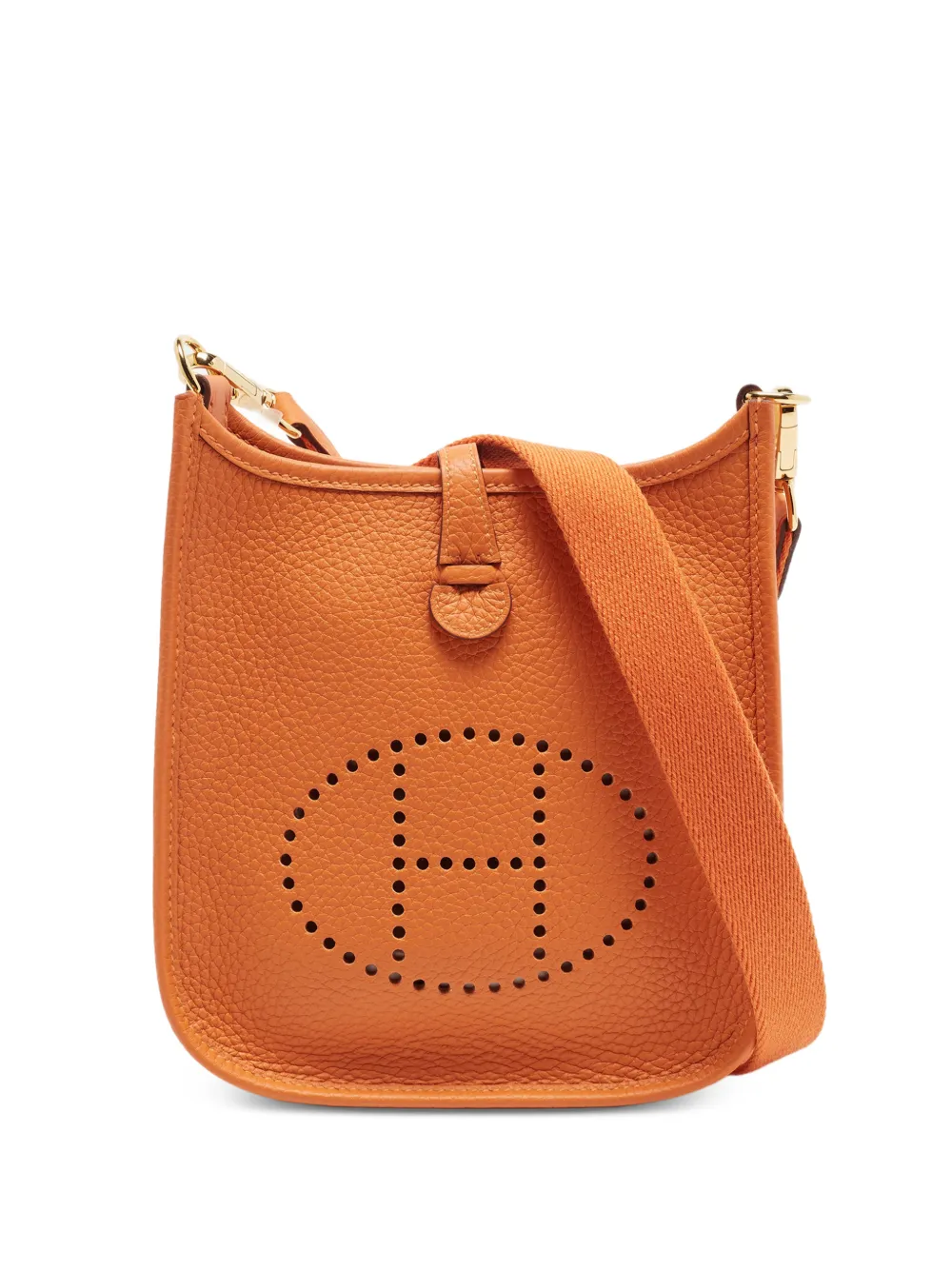 Hermès Pre-Owned 2023 TPM Evelyne crossbody bag - Arancione