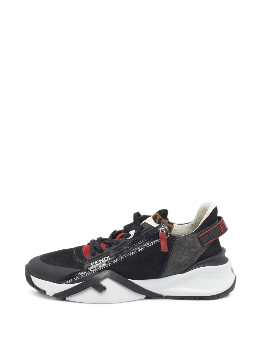Fendi Pre-Owned Flow low-top sneakers - Nero