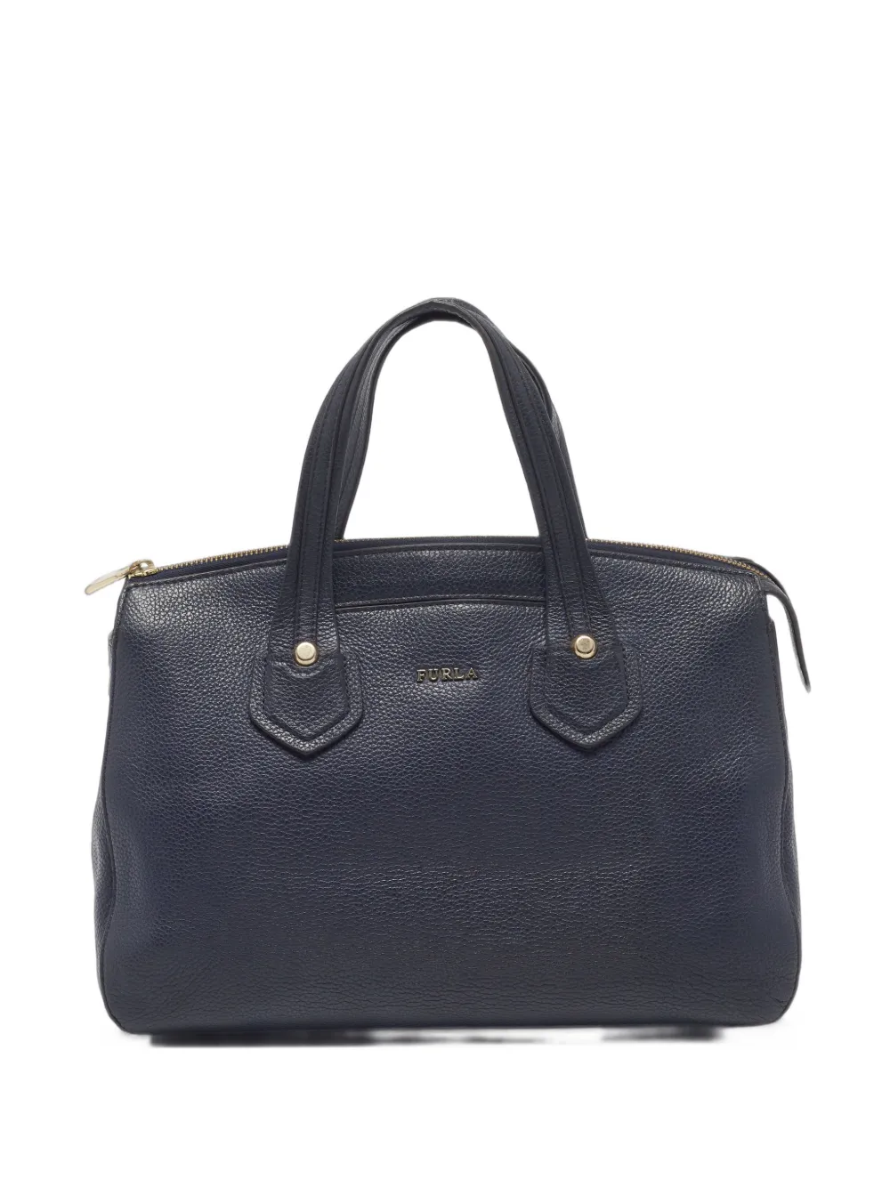Furla medium leather tote bag - Blu