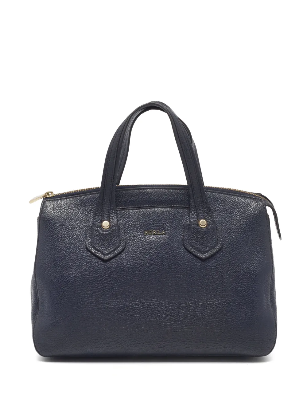 Furla medium leather tote bag - Blu