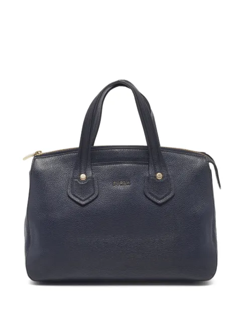 Furla 미디엄 레더 토트 백
