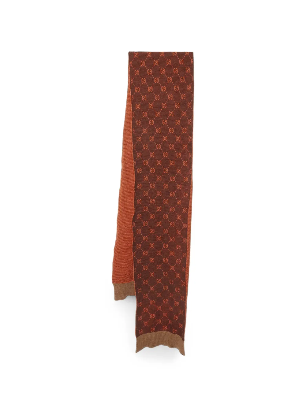 Gucci Pre-Owned Supreme GG monogram scarf - Marrone