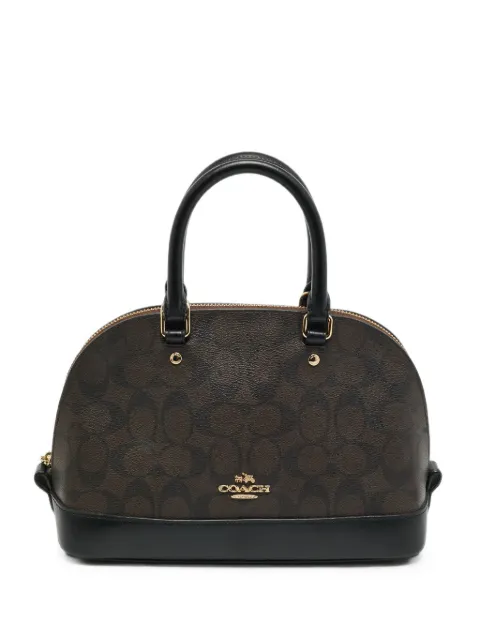 Coach mini Sierra monogram tote bag