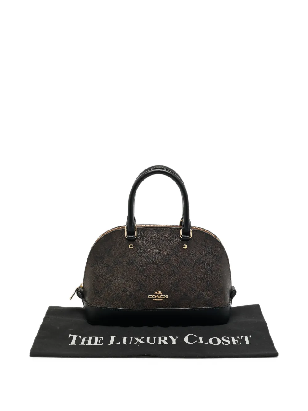 Coach Mini Sierra Monogram Tote Bag | Brown | FARFETCH