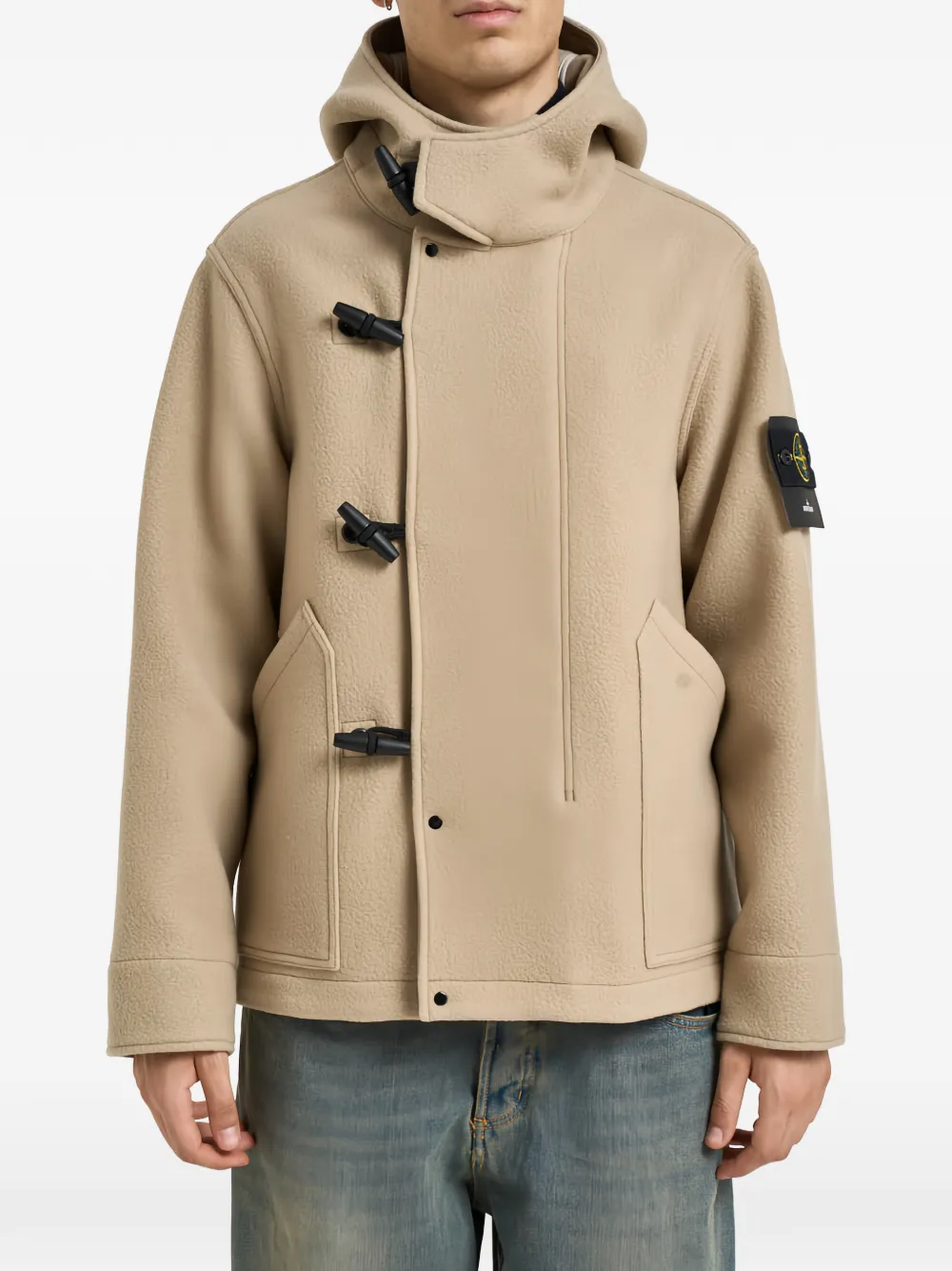 Stone Island 4100039 heavy melton parka
