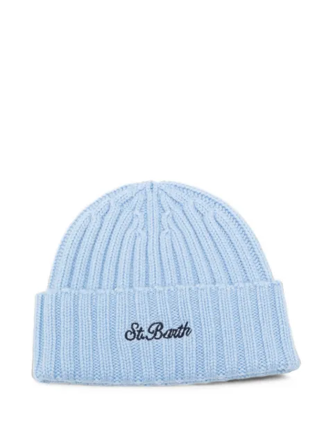 MC2 Saint Barth Kids gorro con logo bordado