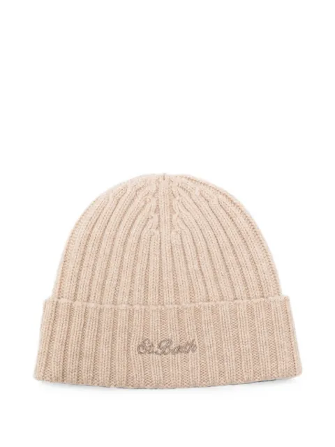 MC2 Saint Barth Kids Wengen ribbed-knit St. Barth beanie hat