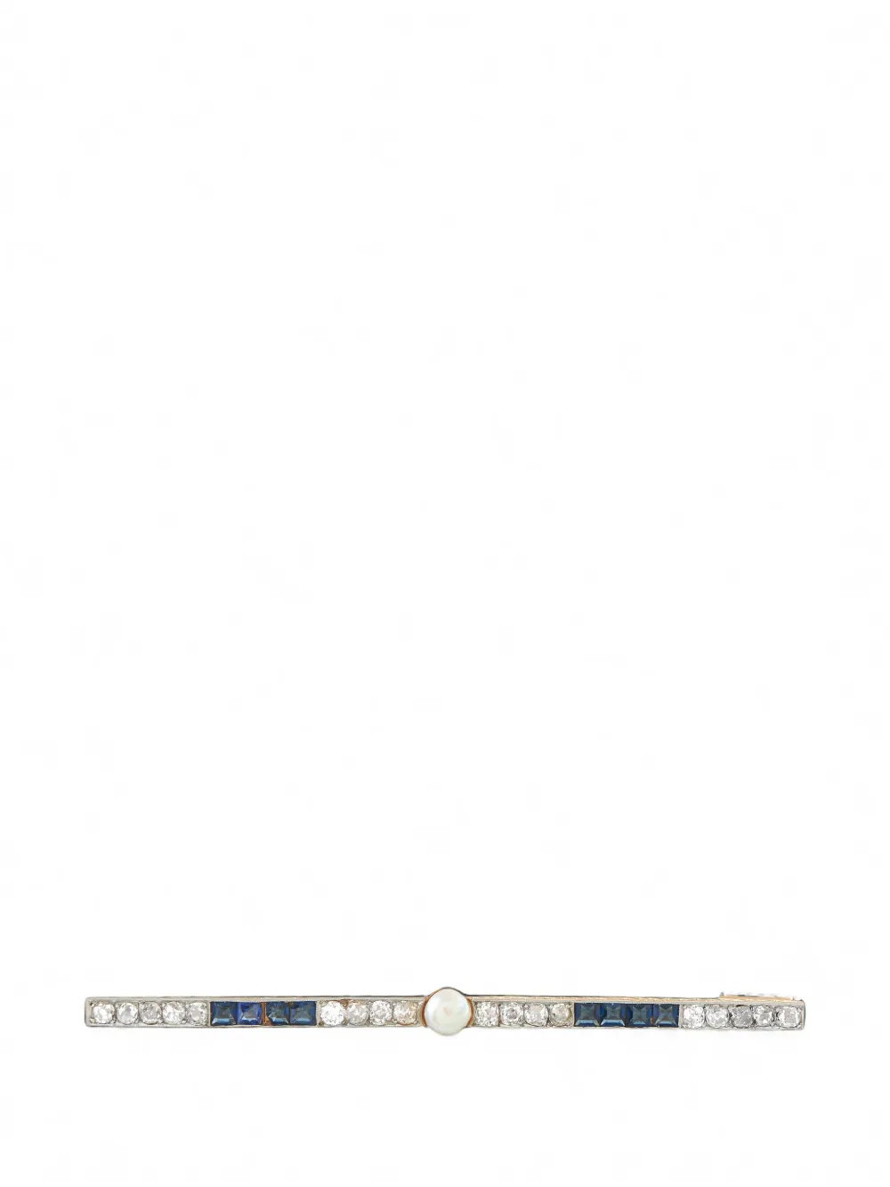 LB Exclusive diamond and sapphire brooch - Oro