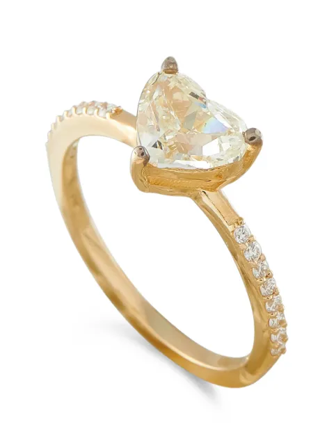 LB Exclusive heart-shaped diamond ring