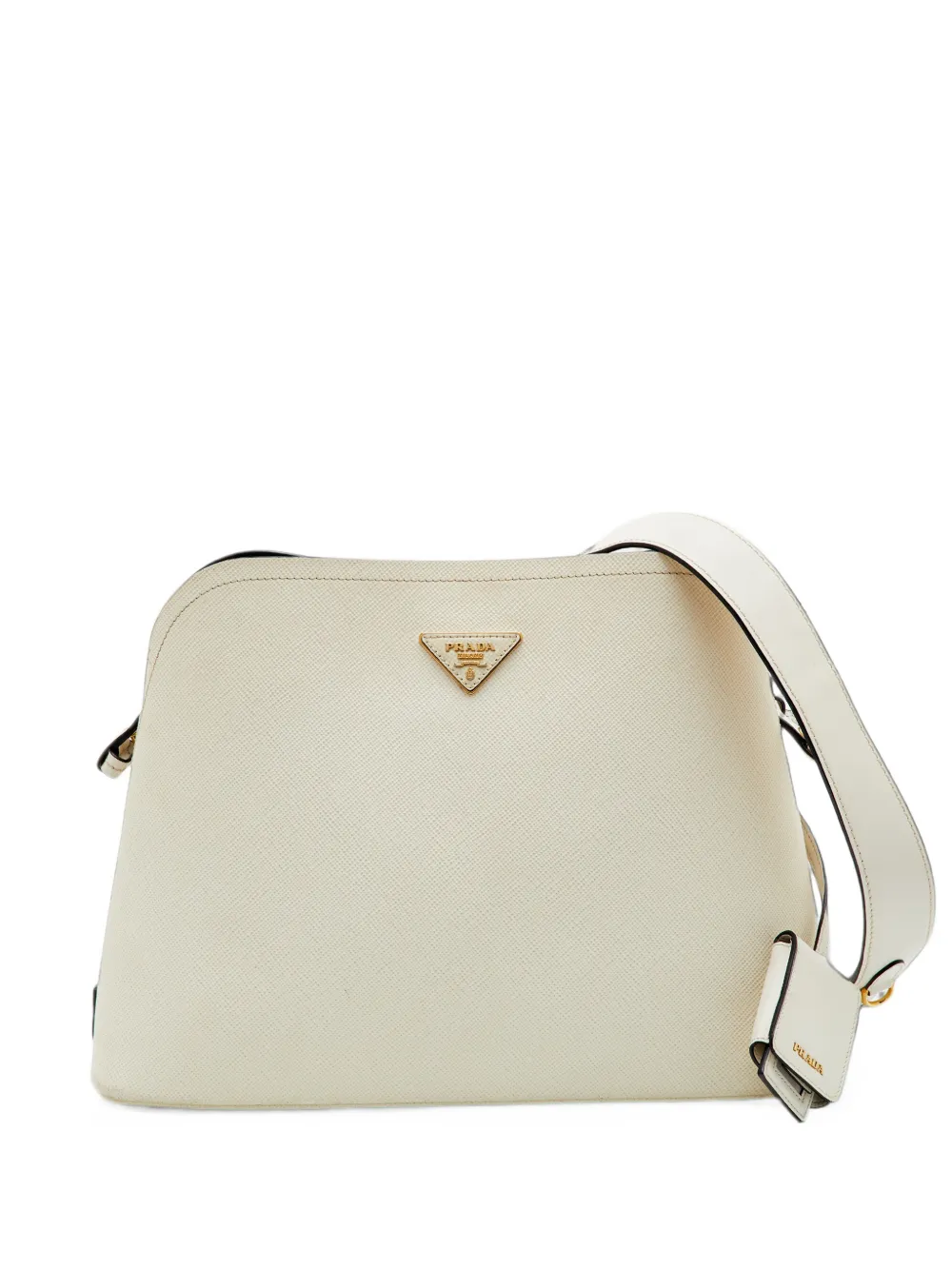 Prada Pre-Owned medium Matinée Saffiano leather handbag - Toni neutri